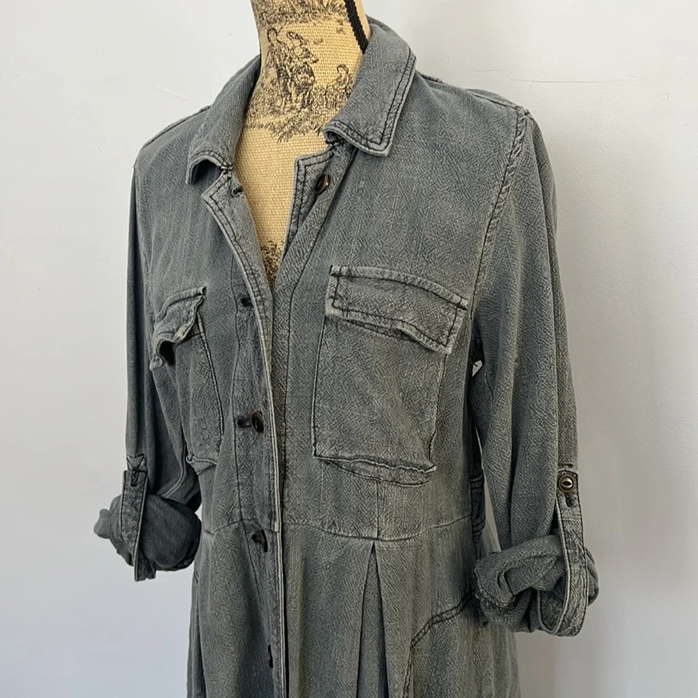 Free People Linen Duster